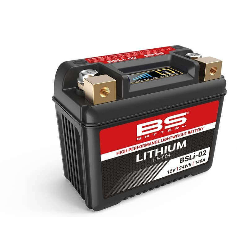 BS BATTERY BATTERIE BSLI-02 - LITHIUM