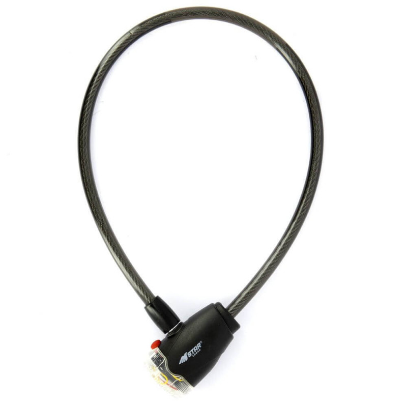 STAR LOCKS ANTIVOL CÂBLE D.10 - 0.65M (LED)