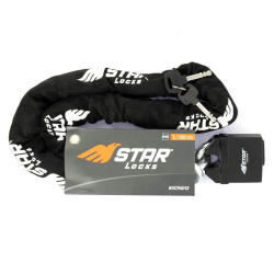STAR LOCKS CHAINE ANTIVOL D.10 + CADENAS