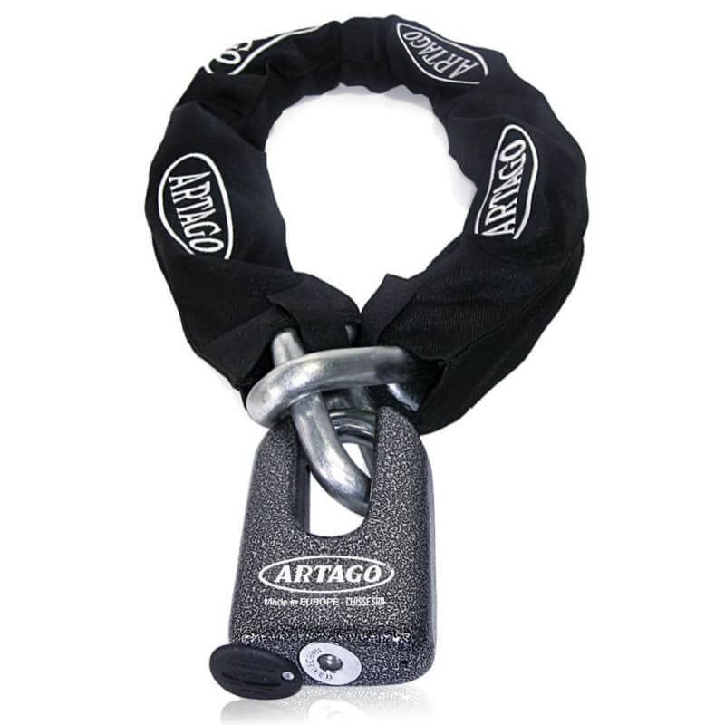 ARTAGO CHAINE ANTIVOL 69DUO D.15 + CADENAS GRIS MARTELÉ - CLASSÉ SRA