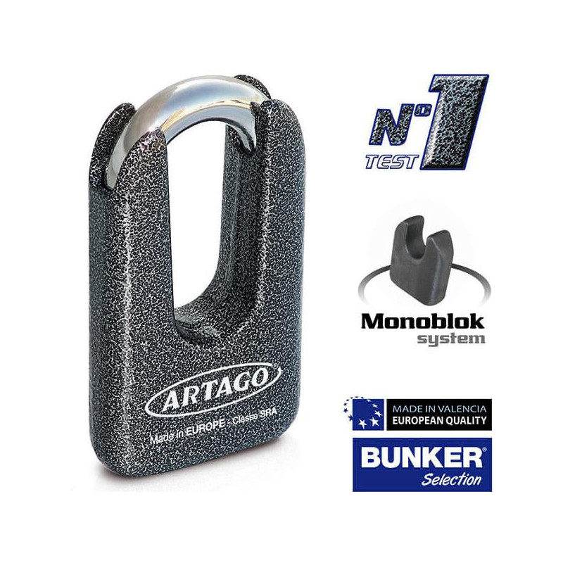 ARTAGO ANTIVOL CADENAS 69 D.15 GRIS MARTELÉ - CLASSÉ SRA