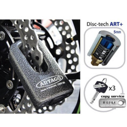 ARTAGO ANTIVOL CADENAS 69 D.15 GRIS MARTELÉ - CLASSÉ SRA