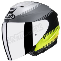HJC JET i30 VICOM AVEC VISIÈRE MIROIR IRIDIUM