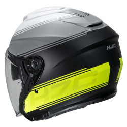 HJC JET i30 VICOM AVEC VISIÈRE MIROIR IRIDIUM
