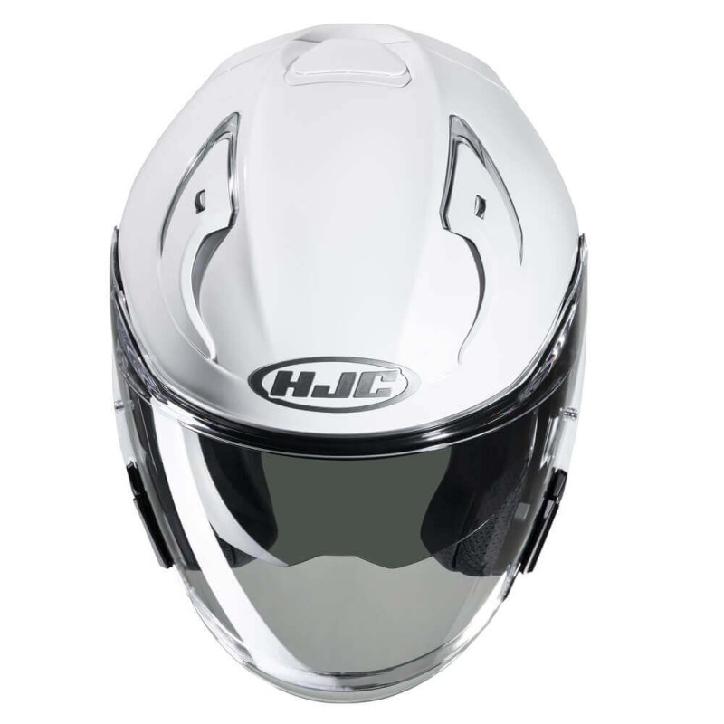 HJC CASQUE JET RPHA 31 AVEC VISIÈRE MIROIR BLEU