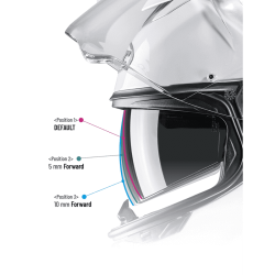 HJC CASQUE JET RPHA 31 AVEC VISIÈRE MIROIR BLEU