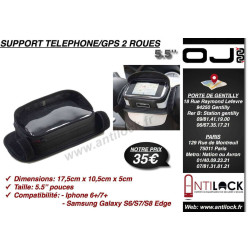 Support Telephone/GPS OJ Universel 5,5" Etanche/tactile