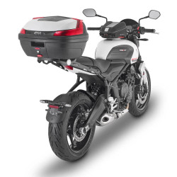 GIVI SUPPORT TOP CASE MONOLOCK OU MONOKEY POUR TRIUMPH TRIDENT 660 '21 (SR6419)