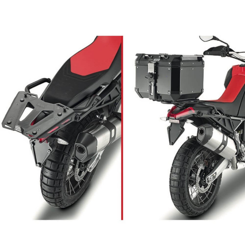 GIVI SUPPORT TOP CASE MONOLOCK OU MONOKEY POUR APRILIA TUAREG 660 '21 (SR6710)