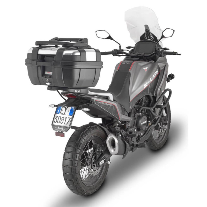 GIVI SUPPORT TOP CASE MONOKEY OU MONOLOCK POUR MOTO MORINI X-CAPE 649 (SR9350)