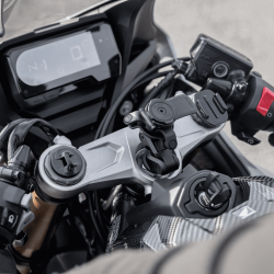 QUAD LOCK SUPPORT VIS DE PONTET PRO EN ALU NOIR POUR GUIDON SPORTIVE