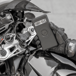 QUAD LOCK SUPPORT VIS DE PONTET PRO EN ALU NOIR POUR GUIDON SPORTIVE