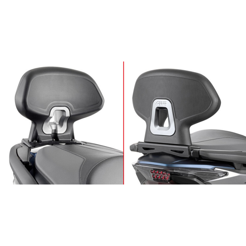 GIVI DOSSERET PASSAGER HONDA FORZA 125 '15-20 / 300 '19-20 / 350 '23 (TB1166A)