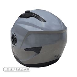 FURY CASQUE JET RACE II (ECE 22.06) AVEC VISIÈRE MIROIR BLEU