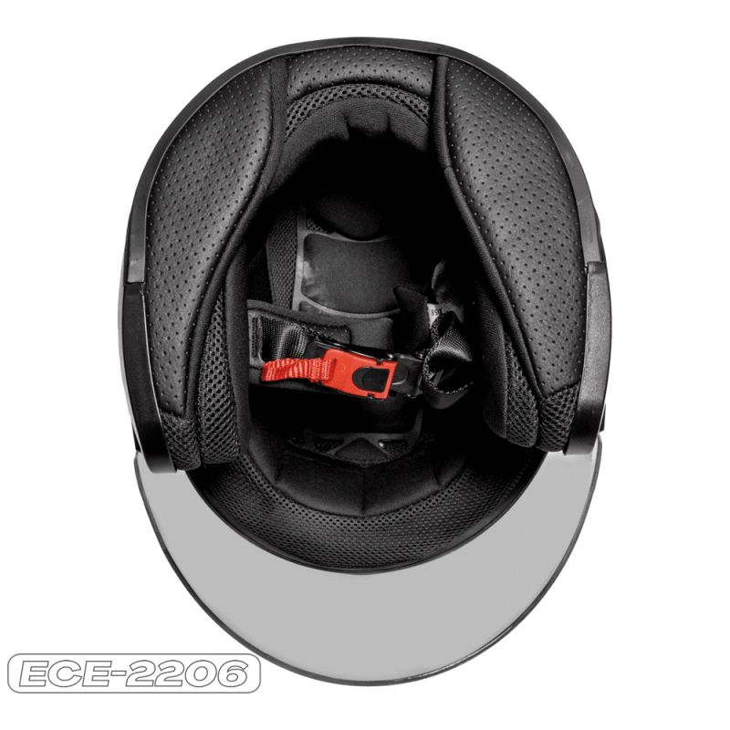 FURY CASQUE JET RACE II MAT (ECE 22.06)