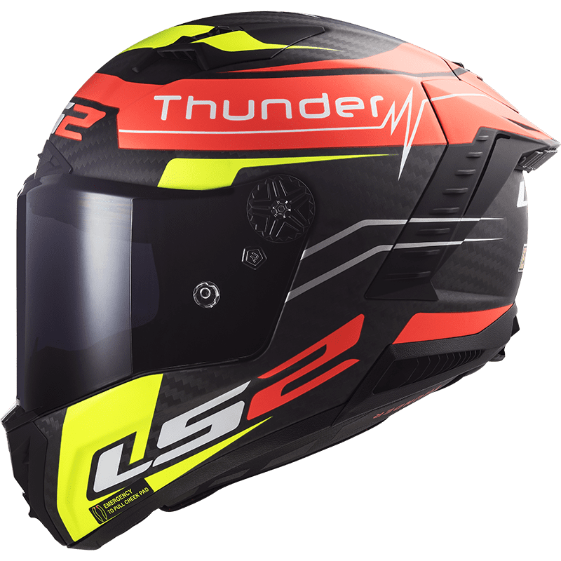 LS2 CASQUE INTEGRAL FF805 THUNDER CARBON ATTACK MAT