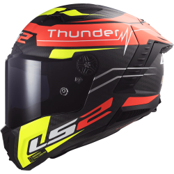 LS2 CASQUE INTEGRAL FF805 THUNDER CARBON ATTACK MAT