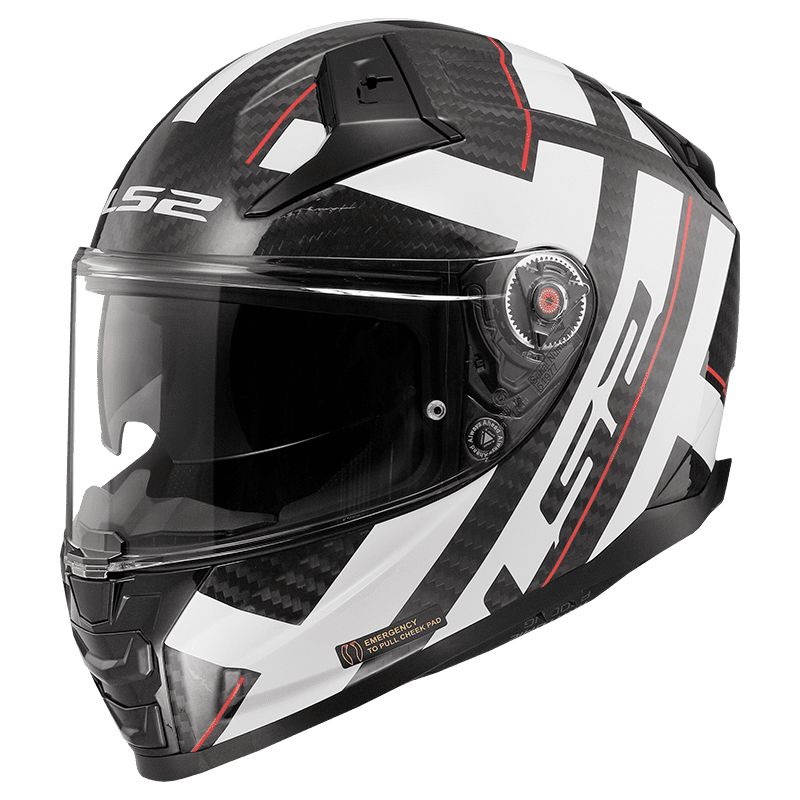 LS2 CASQUE INTEGRAL FF811 VECTOR II CARBON STRONG