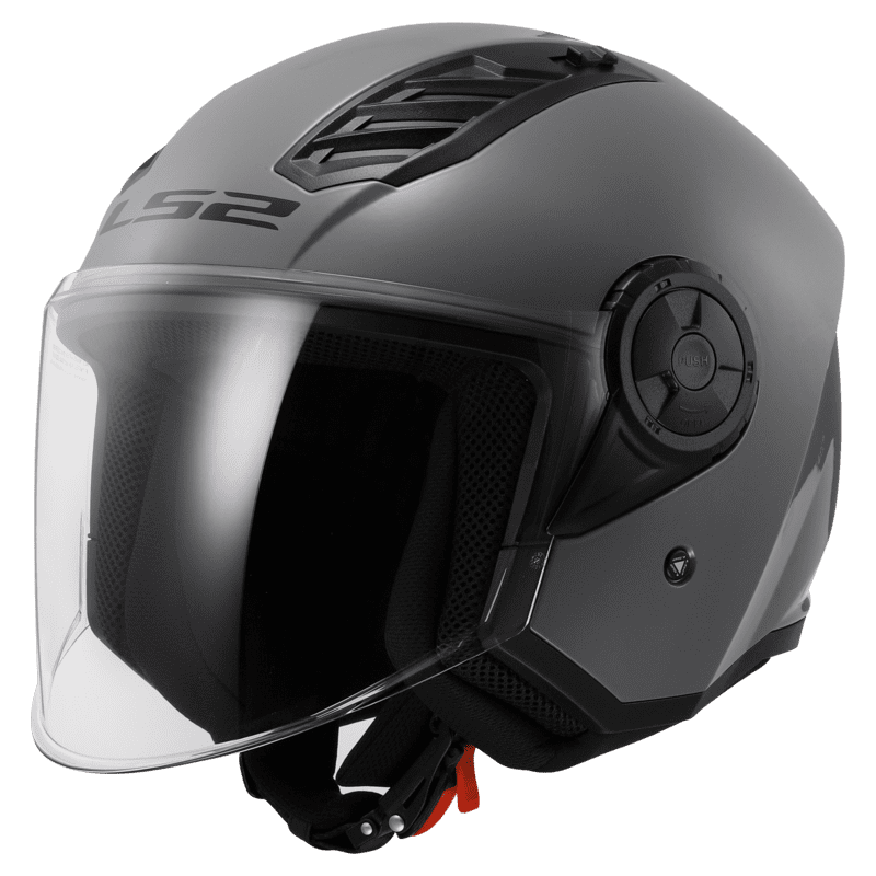LS2 CASQUE JET OF616 AIRFLOW II SOLID