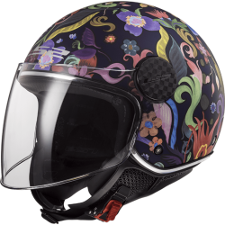 LS2 CASQUE JET OF558 SPHERE LUX II BLOOM