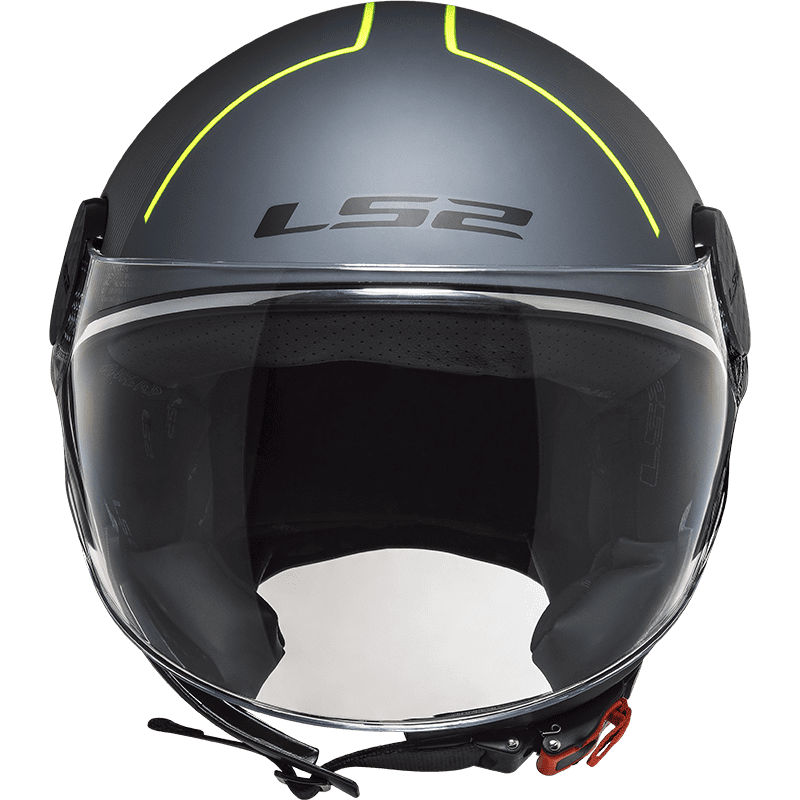 Casque Jet LS2 Casque Moto LS2 Sphere II - Homologué ECE 22.06, Taille XXL, Noir Mat Visière Anti-UV Anti-rayures