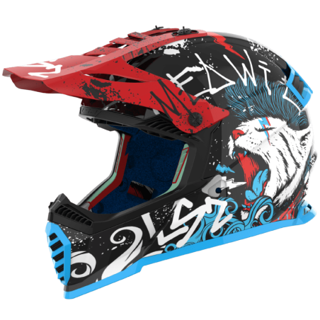 LS2 CASQUE CROSS ENFANT MX437 FAST EVO II MINI STARMAW
