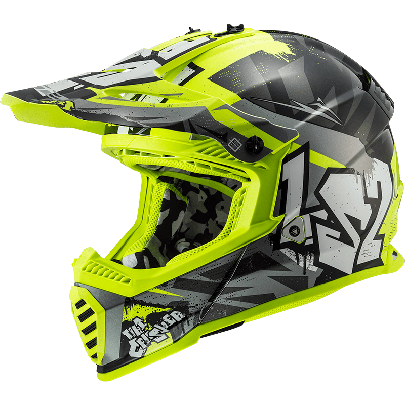 LS2 CASQUE CROSS ENFANT MX437 FAST EVO II MINI CRUSHER