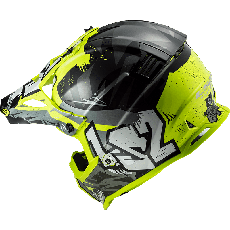 LS2 CASQUE CROSS ENFANT MX437 FAST EVO II MINI CRUSHER