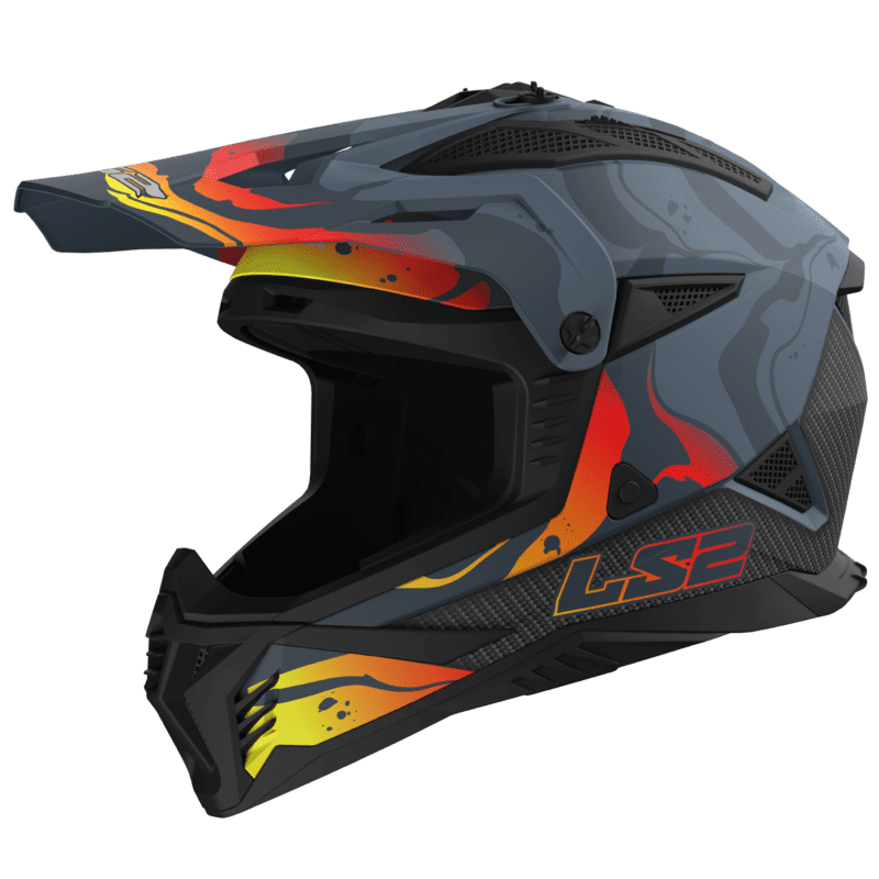LS2 CASQUE CROSS MX708 FAST II WASH MAT