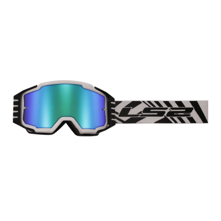 LS2 LUNETTES CROSS ENDURO CHARGER PRO AVEC ECRAN IRIDIUM