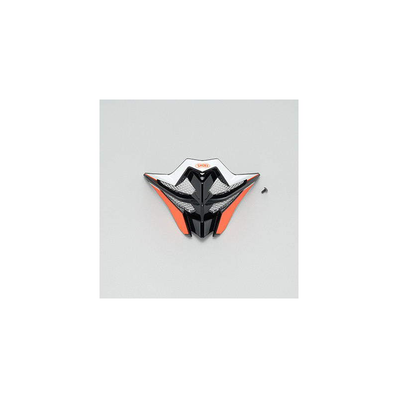 SHOEI VENTILATION MENTONNIERE POUR VFX-WR ALLEGIANT - TC-8 - NOIR/BLANC/ORANGE