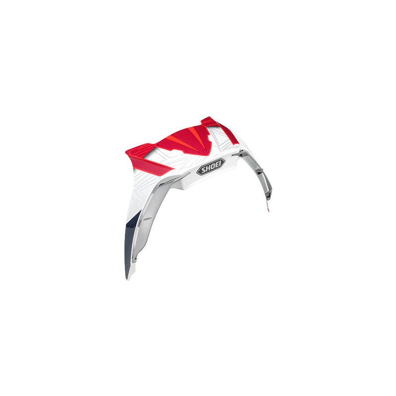 SHOEI SPOILER ARRIERE MARQUEZ 6 X-SPR3/14 - BLANC/ROUGE