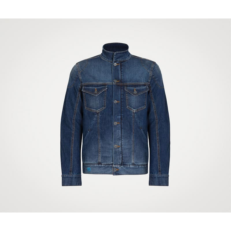 PMJ VESTE WEST - BLEU