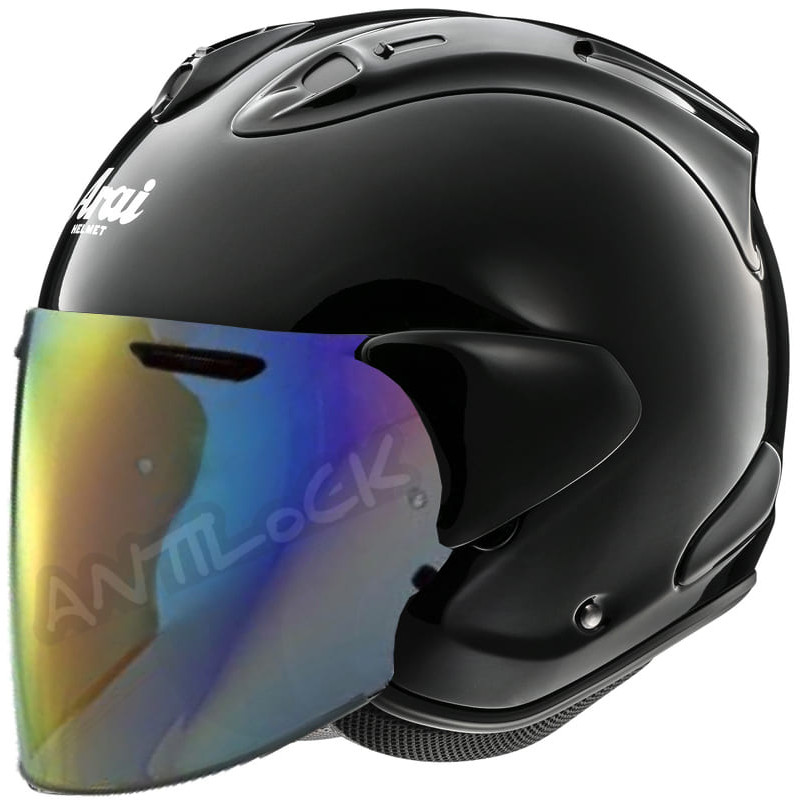 ARAI JET SZ-R VAS EVO DIAMOND BLACK + VISIÈRE MIROIR ROUGE