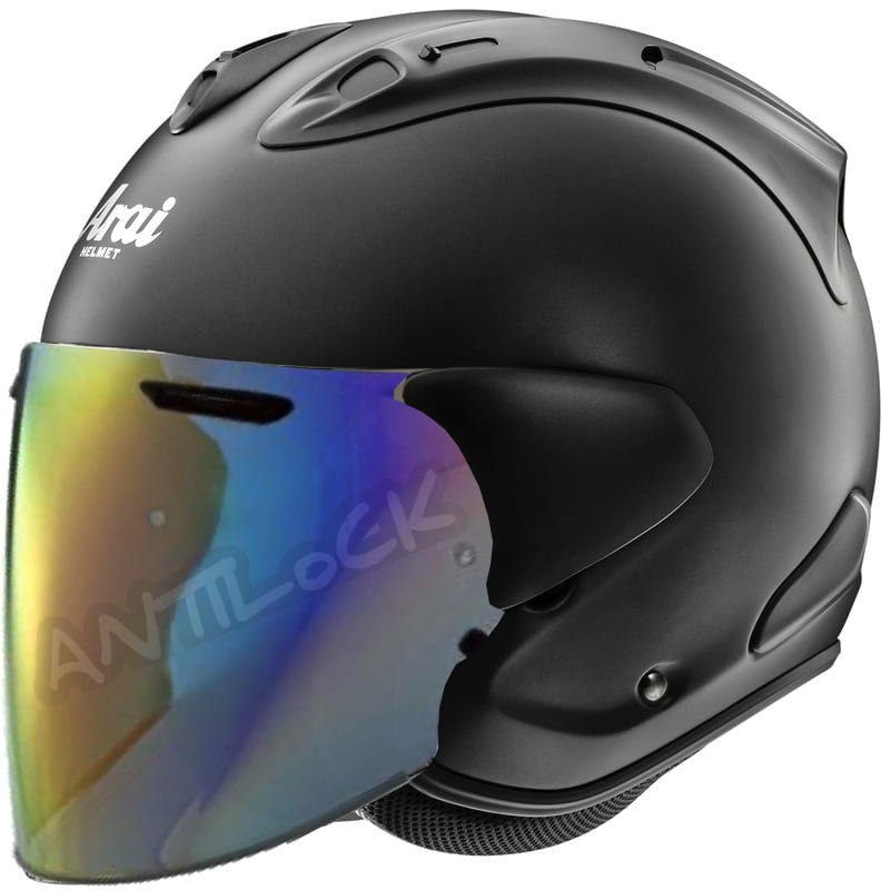 ARAI JET SZ-R VAS EVO NOIR MAT + VISIÈRE MIROIR ROUGE