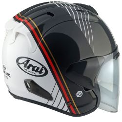ARAI JET SZ-R VAS EVO TEMU + VISIÈRE MIROIR ROUGE