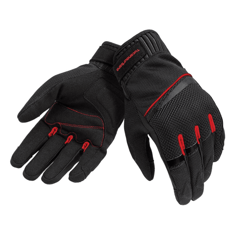 TUCANO URBANO GANTS PENNA MESH - NOIR/ROUGE