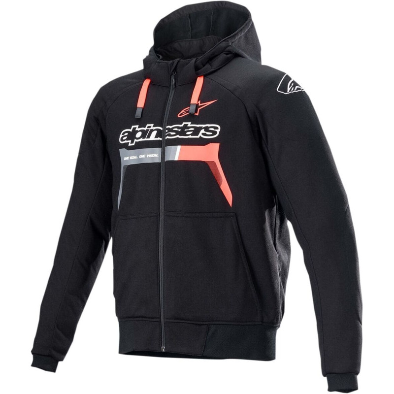 ALPINESTARS VESTE CHROME SPORT - NOIR/ROUGE