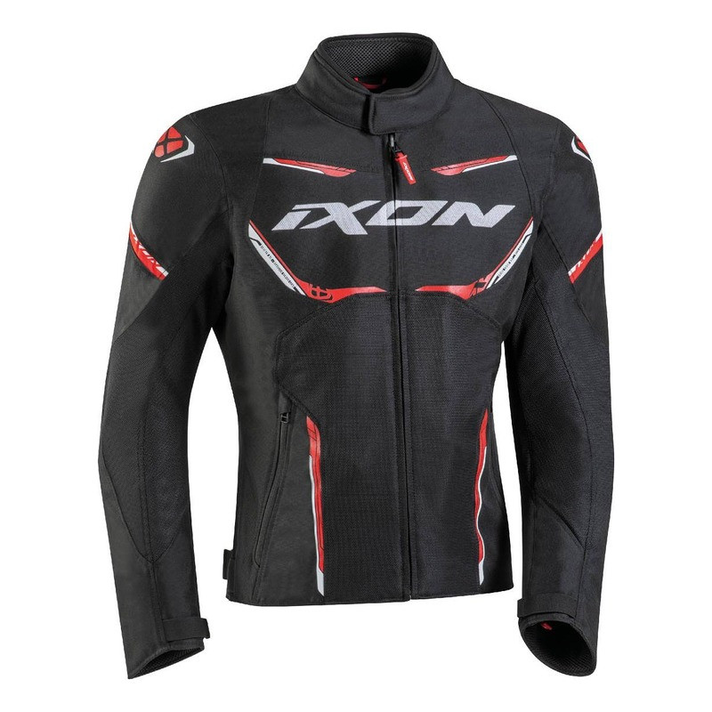 IXON BLOUSON STRIKER AIR WP - NOIR/BLANC/ROUGE