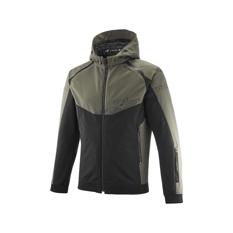 IXON BLOUSON SECTION - NOIR/VERT