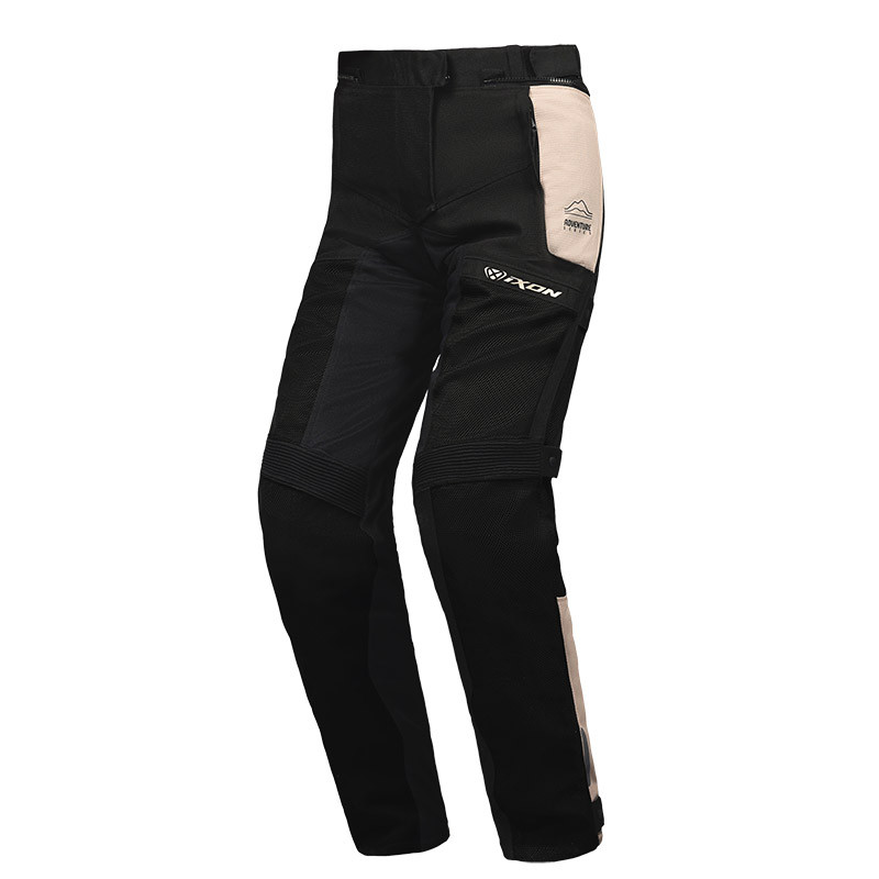 IXON PANTALON M-NJORD - NOIR/SABLE/ROUGE