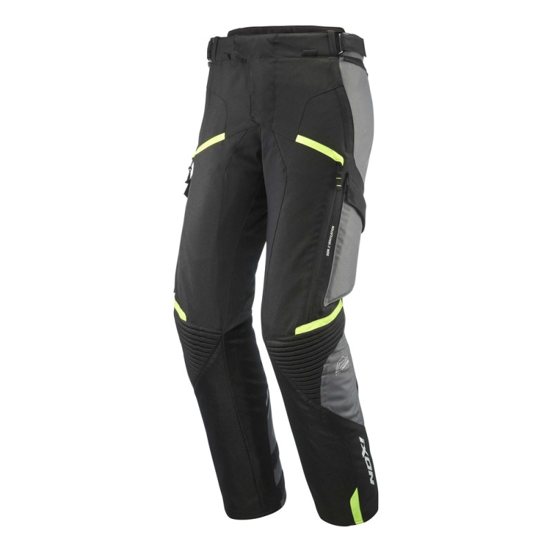 IXON PANTALON MIDGARD - NOIR/GRIS/JAUNE
