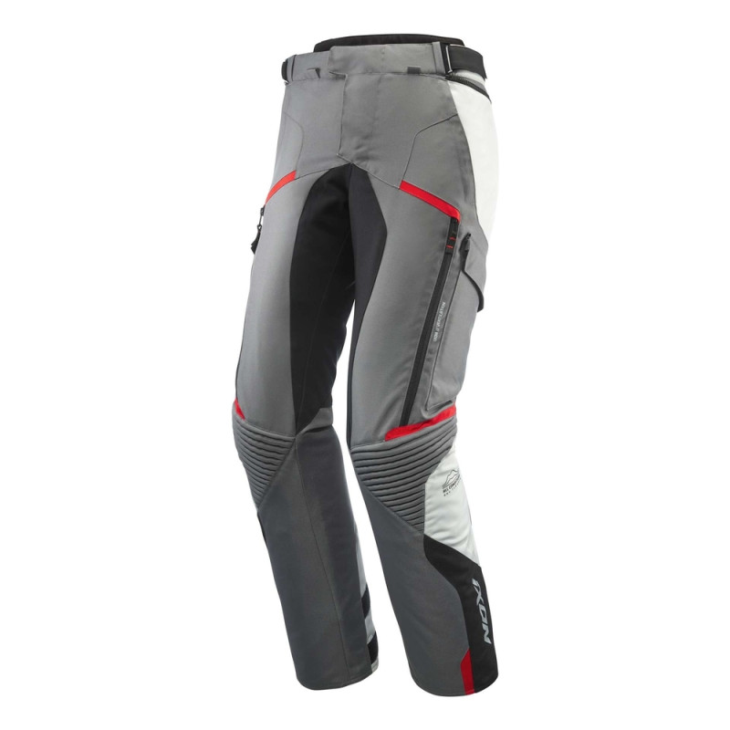 IXON PANTALON MIDGARD - NOIR/GRIS/ROUGE