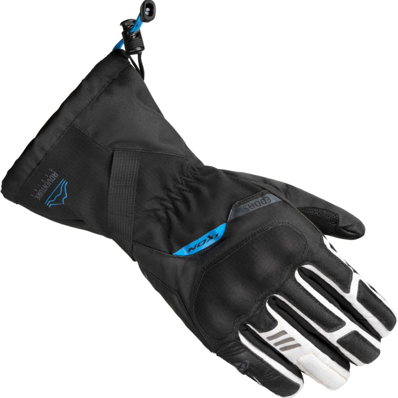 IXON GANTS PRO EDDAS - NOIR/BLEU/GRIS