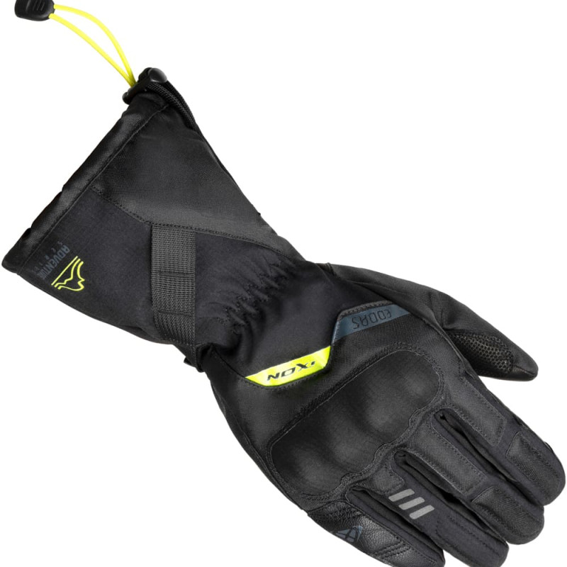 IXON GANTS PRO EDDAS - NOIR/JAUNE