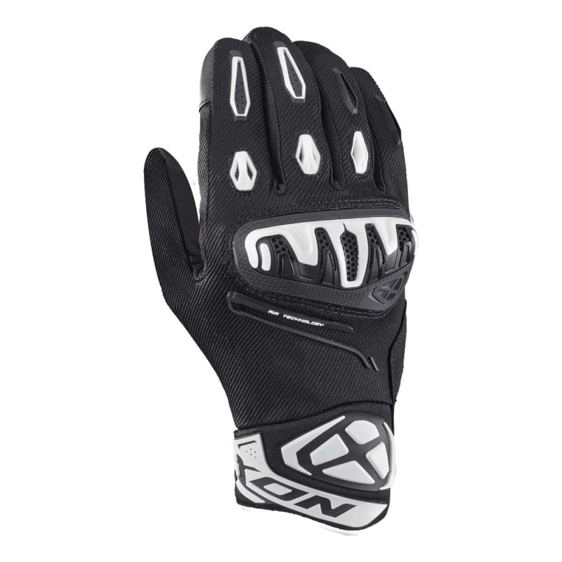 IXON GANTS MIRAGE AIR - NOIR/BLANC