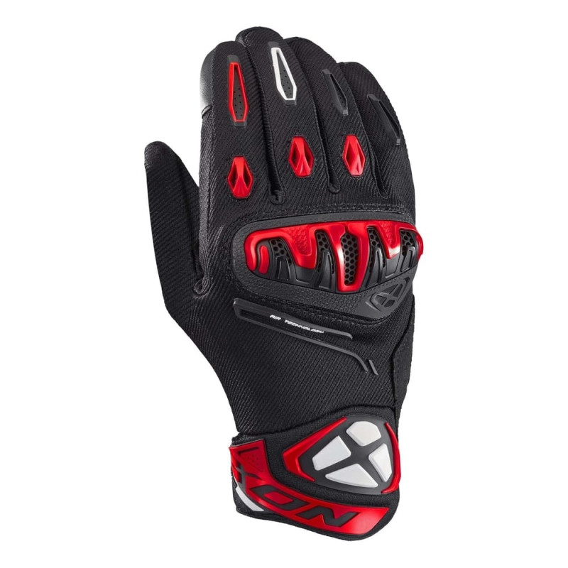 IXON GANTS MIRAGE AIR - NOIR/BLANC/ROUGE