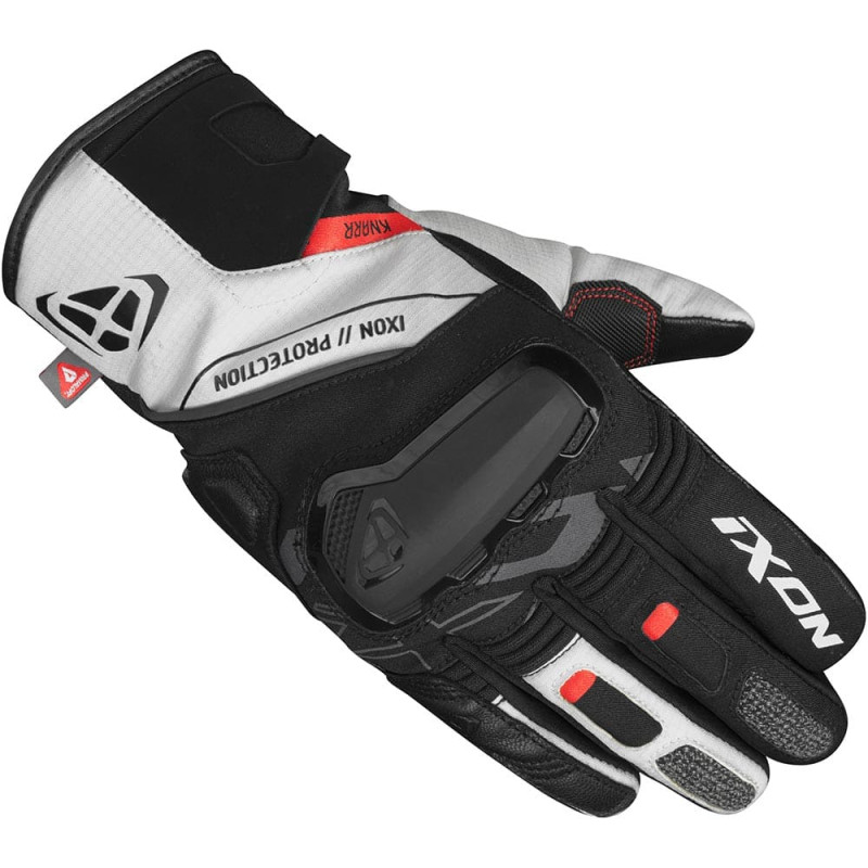 IXON GANTS PRO KNARR LADY - NOIR/GRIS/ROUGE