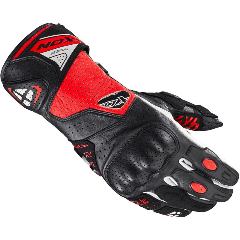 IXON GANTS THUNDER AIR - NOIR/BLANC/ROUGE
