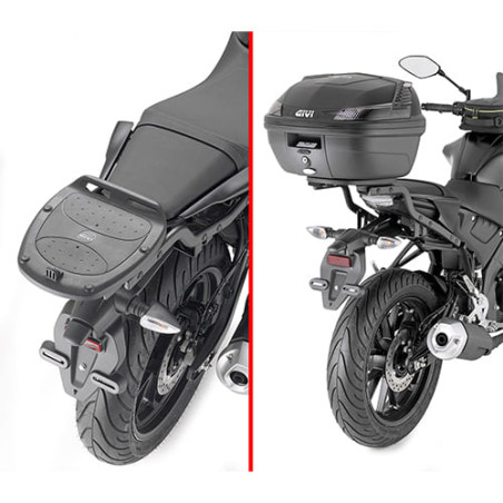 GIVI SUPPORT TOP CASE MONOLOCK YAMAHA MT 125 '20-22 (SR2166)